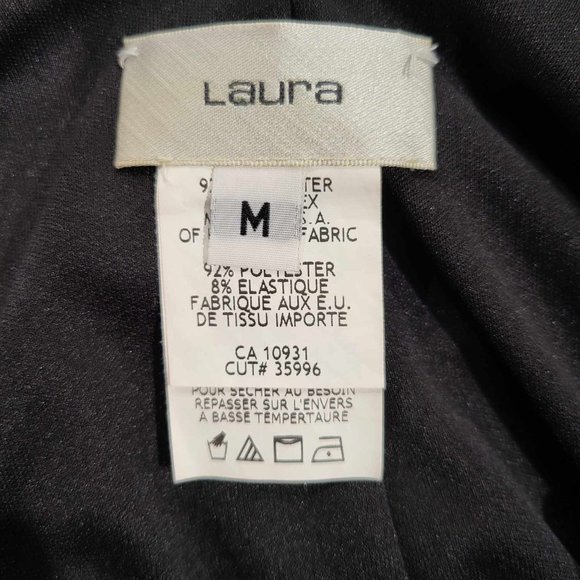 Laura Backless Black Dress - Picture 6 of 6